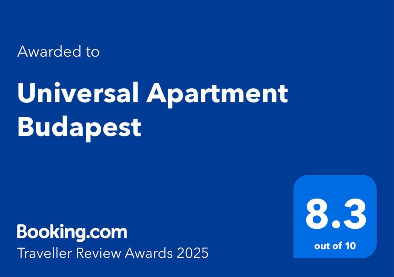 Universal Apartment Budapest Eksteriør billede